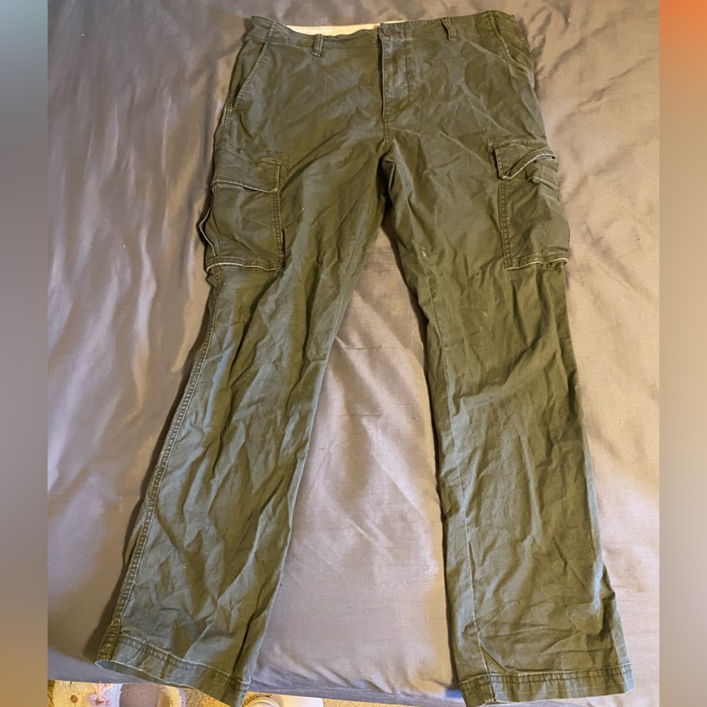 Men's Olive Green Cargo Pants